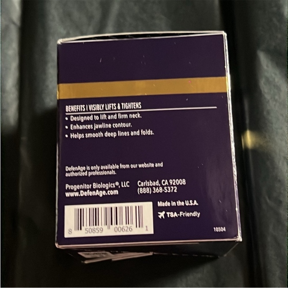 NIB! Defenage 6 WEEK PERFECTION NECK TIGHTENING CREAM - Picture 7 of 10